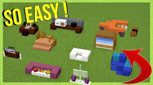 10 Easy Furniture Ideas Minecraft Minecraft Furniture Minecraft Crafts Minecraft