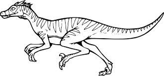 coloriage dinosaure velociraptor a imprimer pour dessin gratuit dinosaur coloring pages super champignon
