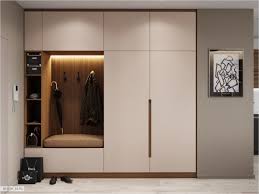 Individuell nach maß und in wunschfarben konfigurieren. Furniture Design Studio Mobiliariodedesignminimalista Wohnung Garderoben Eingangsbereich Haus Design