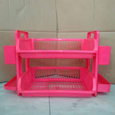 Jual rovega pladys dish drainer rak piring colibrishop. Rak Piring Plastik Multi Kitchen Susun 2 Shopee Indonesia