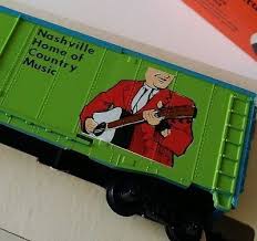 Ho Scale Mantua Tennessee Nashville Music State Commemorative 50 Box Car Train Mantua Nashville Music Vintage Train