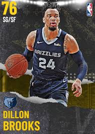 Dillon brooks early life and education. Dillon Brooks 76 Nba 2k21 Myteam Gold Card 2kmtcentral
