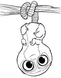 Meet Bear Pear From The Croods Coloring Page Kids Play Color Coloring Pages Colouring Pages Coloring Books