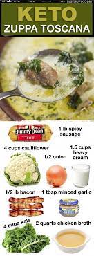 Keto Zuppa Toscana Soup Recipe Keto Recipes Easy Low Carb Soup Recipes Keto Diet Recipes