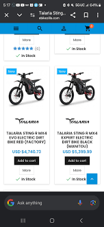 What is the difference between Talaria bikes?