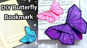 Download Butterfly Bookmark How To Make Paper Bookmarks Step By Step Easy Craft Origami Butterfly Bookmark Youtube