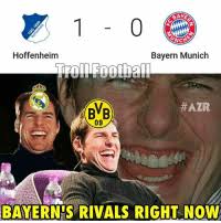 Los de nagelsmann fueron definitivos en las áreas y pasaron por encima de un. Baye Onch Hoffenheim Bayern Munich Azr Bvb 09 Bayern S Rivals Right Now Fc Bayern Munchen Rivals Right Now Meme On Me Me