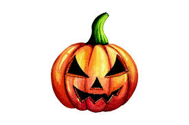 Download Jack O Lantern In Watercolor Halloween Svg Cut File By Creative Fabrica Crafts Creative Fabrica SVG Cut Files