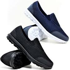 Details About Mens Slip On Get Fit Go Walking Casual Fitness Running Gym Trainers Shoes Size