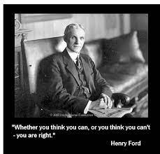 Henry Ford Quote Self Efficacy Henry Ford Quotes Motivation Inspiration