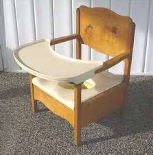 Image Detail For Vintage Wooden Child S Potty Chair With Removable Tray And Pot Vintage High Chairs Baby Potty Chair Baby High Chair