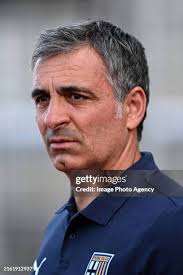 Daniel Mikolajewski of Parma Calcio competes for the ball with Albian...  News Photo