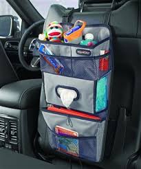 High Road Car Organizers Gray Tissuepockets Seat Back Organizer And Tissue Holder Car Organization Kids Cars Organization Car Seat Organizer