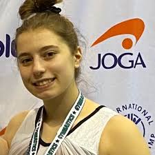 Congratulations to Amelia Axelrod, Julia Balogh, Harmonie Chang, Sophia  Freda and Grace Schulke (not pictured) who medaled at a statewide  gymnastics meet this past weekend. For the full story