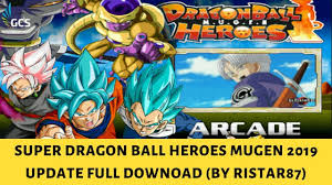 Download Super Dragon Ball Heroes Mugen Game 2019 For Pc Dragon Ball Broly Movie Dragon