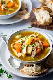 It's going to give it a bit of body and lots of flavor. Piled High Chicken And Vegetable Soup Nicky S Kitchen Sanctuary