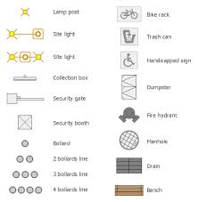 Trash Can Site Light Security Gate Security Booth Manhole Lamp Post Peyzaj