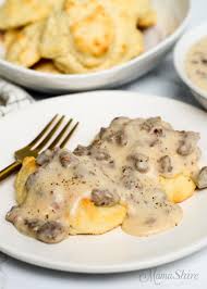 These dairy free biscuits are fail proof! How To Make Easy Gluten Free Sausage Gravy Dairy Free Mamashire