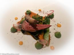 Take a look at eight dishes from the three michelin star french chef's newly opened london restaurant. Anne Sophie Pic Blog4foodies