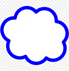 Blue cloud on transparent backgroun png. Blue Cloud Clip Art At Clker Cloud Clip Art Png Image With Transparent Background Toppng