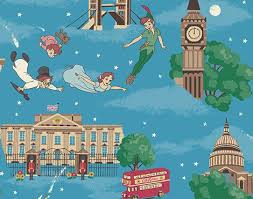 Peter Pan X Cath Kidston Cathkidston Disney Background Disney Wallpaper Cath Kidston Wallpaper