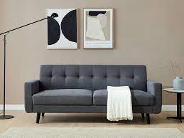 Mid century modern sofa bed. Amazon Com Bazhshxu 79 W Mid Century Modern Sofa Comfortable Living Room Futon Sofa Convertible Chair Sofa Bed With High Density Foam Hardwood Frame With Solid Wood Legs Grey Kitchen Dining
