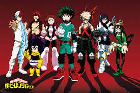 Boku no hero academia club join new post. My Hero Academia Line Up Poster All Posters In One Place 3 1 Free