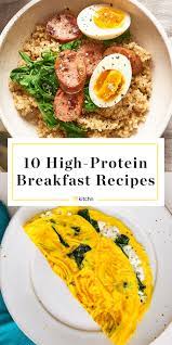 10 Satisfying High Protein Breakfast Recipes High Protein Breakfast Recipes Protein Breakfast Recipes High Protein Breakfast