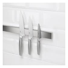 Kungsfors Magnetic Knife Rack Stainless Steel Ikea In 2020 Magnetic Knife Rack Knife Rack Ikea Finds