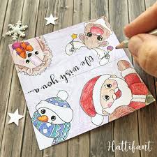 Easy origami card making idea which is an infinity card tutorial or endless card without glue. Christmas Endless Cards To Color Hattifant