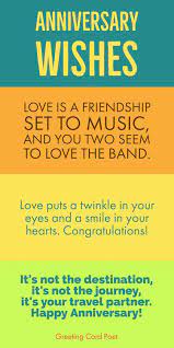 With humor, you can rejuvenate your relationship. Happy Anniversary Wishes Messages And Quotes For Friends