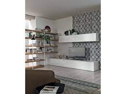Parete Attrezzata A076 Tomasella In Stile Moderno A Prezzo Scontato Parete Attrezzata Idee Per Decorare La Casa Pensile