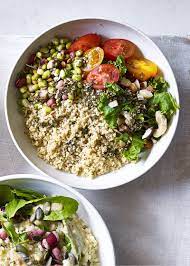 Make Ahead Grain Bowls Recipe Recipe Grain Bowl Recipe Bbc Good Food Recipes Healthy Recipes