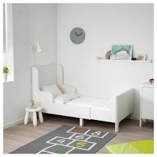 Busunge Extendable Bed White 38 1 4x74 3 4 Ikea Bedroom Furniture Layout White Bedding Bedroom Layouts