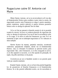 Completează formularul astăzi și voi trece cu vederea întârzierea. Rugaciune Catre Sf Antonie Cel Mare