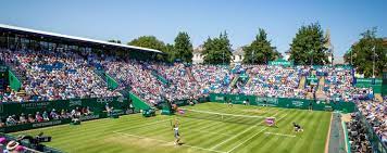 The lawn is amazing (teenager: Internationaler Tennis Sport Visit Eastbourne