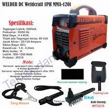 Caldwell arc 120 merupakan mesin las yang diproduksi oleh caldwell. Mesin Las Listrik Travo Las Igbt Inverter Weldcraft Mma 120i Shopee Indonesia