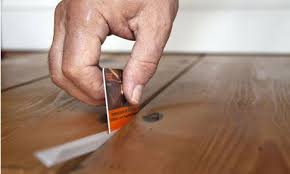 What Is The Best Way To Draught Proof Stripped Wooden Floors Wooden Flooring Painted Wooden Floors Painted Floorboards