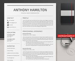 This next microsoft word resume template gives you space at the top for a summary or objective if you like. Microsoft Word Resume Templates Addictionary