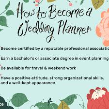 Free wedding planner certification online. Become A Wedding Planner