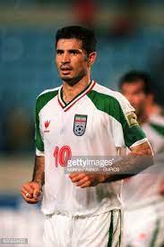 Cristiano ronaldo se ha convertido en el máximo goleador con una selección nacional, igualando el récord de 109 dianas del iraní ali daei, que aseguró sentirse honrado de compartir logro con el astro. Ali Daei Iran Iran Football Ali Daei Sports Jersey