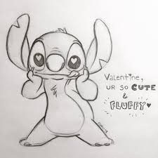 Try these twenty creative and unique design ideas to inspire your own valentine's day creations. Happy Valentine S Day Everyone Stitch Disney Drawing Pencil Art Sketch Illustration Stitch Drawing Disney Drawings Sketches Disney Art Drawings