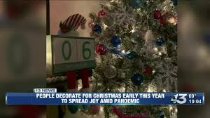 This site might help you. People Are Putting Up Christmas Decorations Early This Year Because Of Pandemic