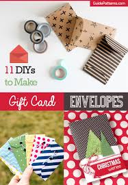 By presenting your gift card in a. 11 Diys To Make Gift Card Envelopes Guide Patterns