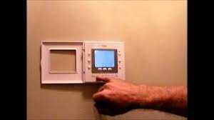 An options screen appears with 8 icons. How To Work Carrier Thermostat Best Worker