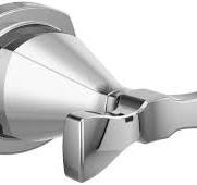 Delta Faucet 77638 Stryke Double Towel Hook, Chrome