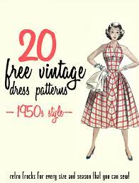 Here is a simple list of a few of the best sites out. Free Vintage Sewing Patterns Va Voom Vintage Vintage Fashion Hair Tutorials And Diy Style
