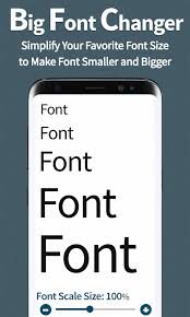 Download system font changer apk latest version 2.1 for android, windows pc, mac. Big Font Para Android Apk Descargar