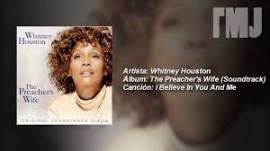 Whitney houston i believe in you and me lyrics. Letra Traducida I Believe In You And Me De Whitney Houston Youtube