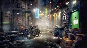 Play custom car shop unblocked on any device. Artstation Unreal Game Engine City Environment Erica Grenci